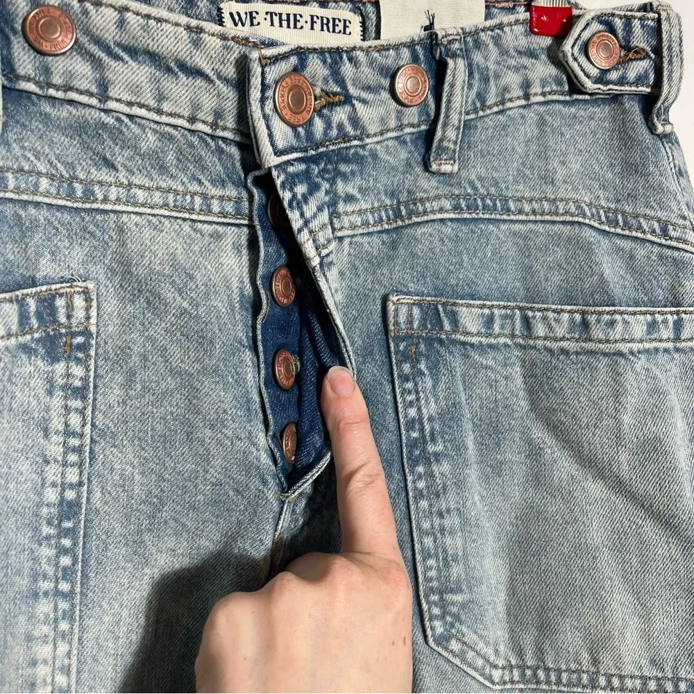 WE THE FREE x FREE PEOPLE Palmer Cuffed Jean in La La Land - Picture 7 of 12